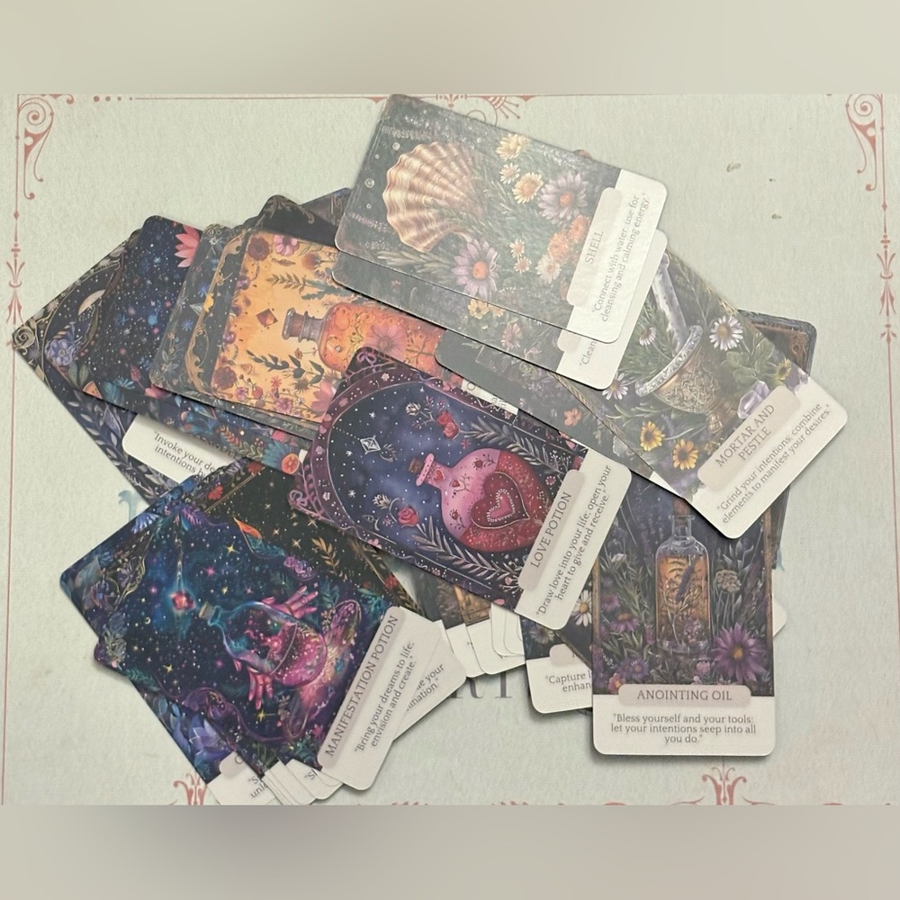 Witch Tools Magic Oracle Cards - Picture 4 of 4